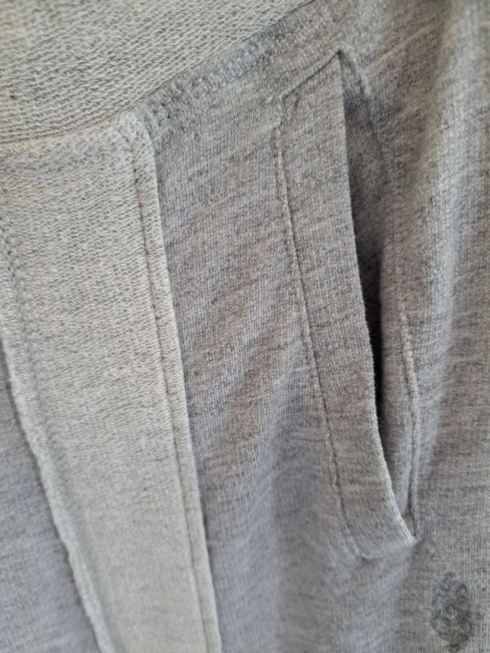 Free People Embers Wide-Leg Pants Heather Gray Women's XS Oversized Athleisure - Picture 6 of 12